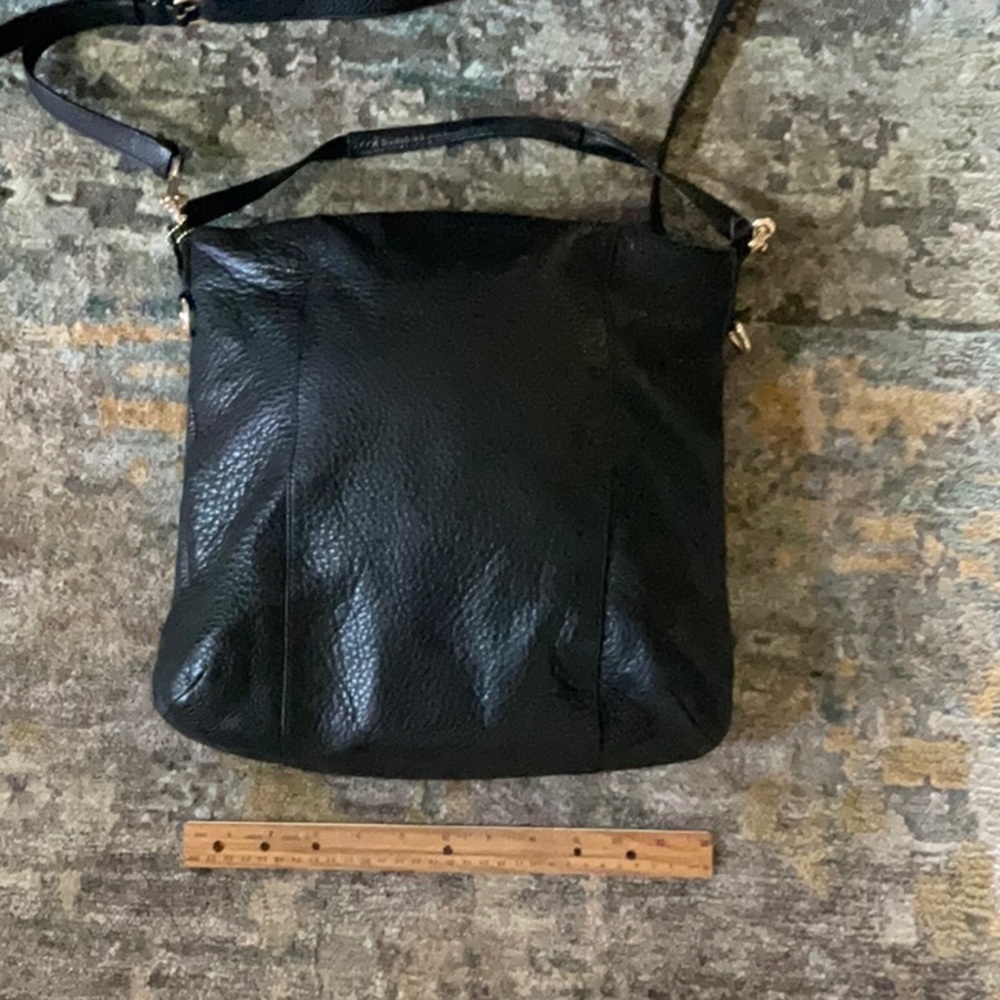 Coach Black Leather Shoulder Bag - Picture 2 of 9